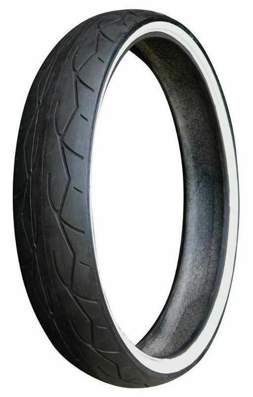 Vee Rubber VRM-302 Monster 130/50-23 Front Whitewall Motorcycle Street Tire