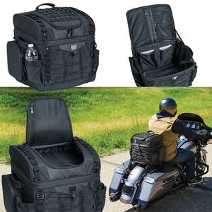 kuryakyn momentum vagabond sissy bar bag